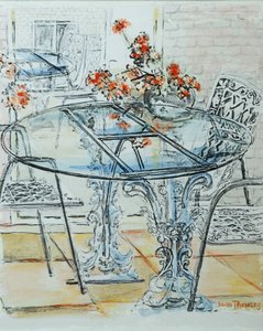 Patio Tuin Pale, 2010 door Joan Thewsey